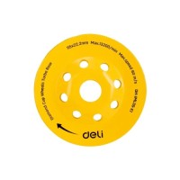 Чашка шліфувальна Deli алмазна 115 x 22,2 (20) мм (EDH-JML115-E1)