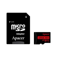 Карта пам'яті Apacer 128GB microSD class 10 UHS-I V10 A1 (AP128GMCSX10UB-R)