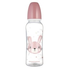 Пляшечка для годування Canpol babies Cute Animals стандартна 250 мл рожева рожев (11/841_pin)