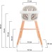 Стілець для годування Kinderkraft Sienna Gray (5902533915125)