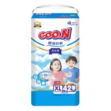 Підгузки GOO.N Slim & Comfortable Розмір 5 XL 12-17 кг 42 шт (21001093)
