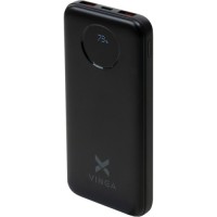 Батарея універсальна Vinga 10000 mAh 22.5W Display Black (VPBB1022)