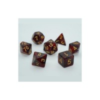 Набір кубиків для настільних ігор Games 7 Days Galaxy 7 Dice Set - Red (7 шт.) (g7dgala06)