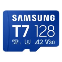 Карта пам'яті Samsung 128GB microSDXC class 10 UHS-I U3 V30 A2 T7 (MB-MB128T/WW)