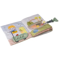 Розвиваюча іграшка Taf Toys Розвивальна книжка Бізібук зайченятка (13355)