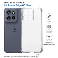 Чохол до мобільного телефона BeCover Anti-Shock Motorola Edge 60 Neo Clear (715068)