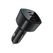 Зарядний пристрій Acefast 2xUSB-C + 1xUSB 200W car adapter (6974316285953)