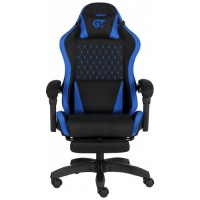 Крісло ігрове GT Racer X-2339 Black/Blue (X-2339 Fabric Black/Blue)