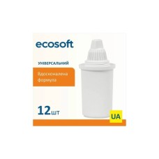 Картридж для фільтра глечика Ecosoft 02054 К-т для глечиків універсальний 12шт 1 (4820056802054)