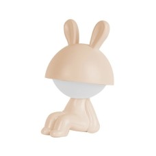 Нічник Kite Світильник LED з акумулятором Cute Bunny, персиковий (K25-316-1-4)