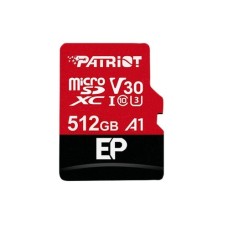 Карта пам'яті Patriot 512GB microSD class 10 UHS-I U3 (PEF512GEP31MCX)