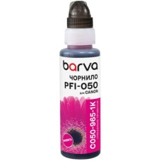 Чорнило Barva Canon PFI-050 100мл, Pigm., флакон OneKey, Magenta (C050-965-1K)