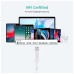Дата кабель USB-С to Lightning 1.0m USB2.0 30W MFI Choetech (IP0040-WH)