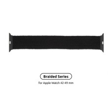 Ремінець до смарт-годинника Armorstandart Braided Solo Loop для Apple Watch 49/46/45/44/42 (Series 1-3) Charcoal Size 8 (160 mm) (ARM58073)