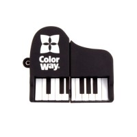 USB флеш накопичувач ColorWay Piano 64 GB 3.0 Black (CW-USBPO64)