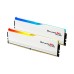 Модуль пам'яті для комп'ютера DDR5 96GB (2x48GB) 6000 MHz Ripjaws M5 Neo RGB Matte White G.Skill (F5-6000J3036F48GX2-RM5NRW)