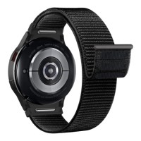 Ремінець до смарт-годинника Armorstandart Nylon Band для Samsung Galaxy Watch 7 / FE / 6 / 6 Classic / 5 / 5 Pro / 4 / 4 Classic Black (ARM86847)
