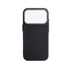 Чохол до мобільного телефона Armorstandart LikeCarbon2 MagCase Apple iPhone 17 Pro Carbon Black (ARM86258)
