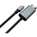 Кабель мультимедійний USB-C to HDMI M 1.5m V1.4 4K30Hz Vinga (VCPVCCH1415)
