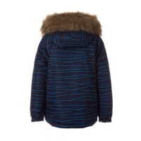 Куртка Huppa MARINEL 17200030 темно-синій з принтом 92 (4741632030787)